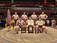 【全国学生相撲選手権】日体大が3年ぶり団体優勝！拓大との決勝は0―2から逆転“ジンクス”破った