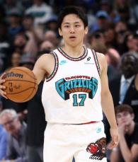 グリズリーズ河村がNBA初得点！ケガ負ったエースも飛び跳ねて「Yuuuu!」と喜ぶ姿に「泣ける」の声