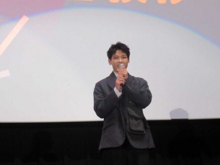 INI木村征哉　映画「あたしの！」舞台あいさつ「大切な人と会いたくなるような」