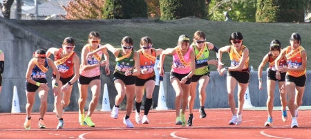 【東日本女子駅伝1区】タスキを落とすアクシデント、長野・真柴が拾いに戻って3位から4位に後退