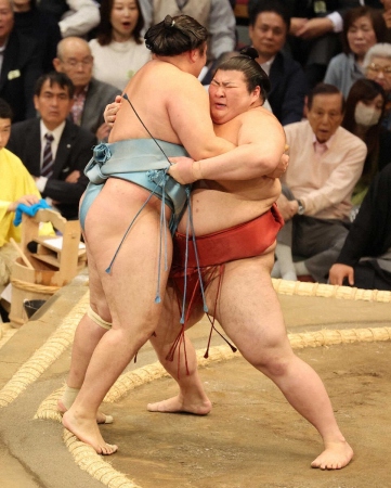 新三役狙う熱海富士連勝　左目のものもらいもなんの「相撲には影響ない」