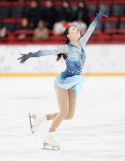 吉田陽菜、67・87点で笑顔の首位発進　スケートカナダで3位、ファイナル進出なるか