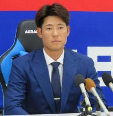 中日・上林　井上新監督のもとで復活へ“陰キャ”返上　250万円減で契約を更改