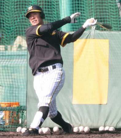 阪神・豊田　28歳“危機感MVP”　初日に名前間違った球児監督が称賛　「打撃の質が凄い上がった」