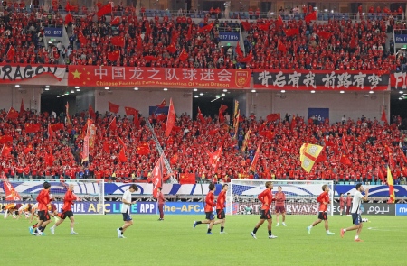 異様な光景…　W杯アジア予選で中国サポが日本国歌にブーイング　ネット「さすがにどうかと」