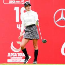 原英莉花が1差2位発進　優勝した20年大会と同じ初日67も「超えたかった～」