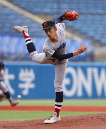 松坂超えた！スーパー1年生・織田が横浜初の完封　「松坂さんみたいになりたい」で北九州から進学