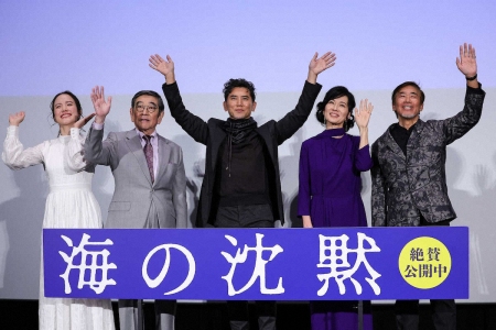 本木雅弘　満場の客席に「安堵しています」　主演映画「海の沈黙」公開記念舞台あいさつ