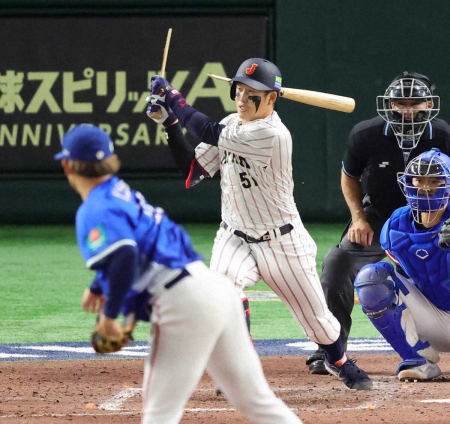 【プレミア12】台湾マウンドにお馴染みの30歳右腕が登場！ピンチで小園のバットへし折る