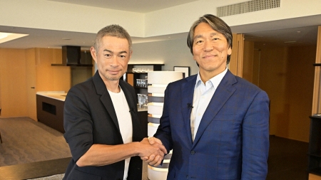 イチロー氏×松井秀喜氏のスペシャル対談が実現　現役時代の知られざるエピソード、バットを手に技術論も