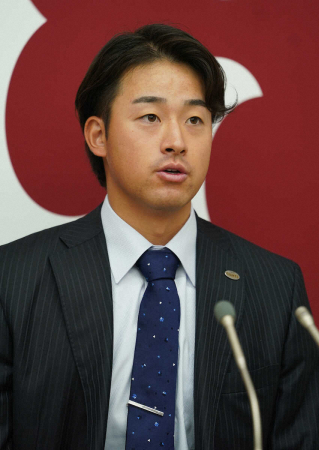 巨人・堀田　1030万円増の年俸1660万円でサイン「来季は開幕ローテに入って1年間1軍」