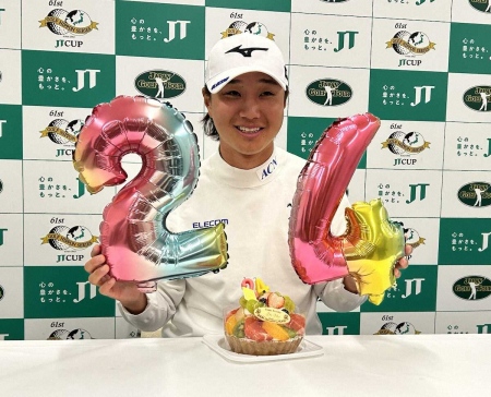 平田憲聖　24歳の誕生日「良い1週間にしたい」初の賞金王へ決意　ゴルフ日本シリーズ