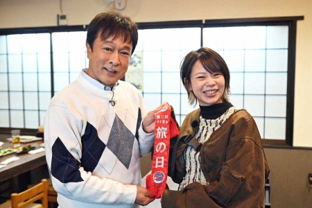 テレ東年末特番「バス乗り継ぎ旅」過去最長の800キロ超　出演の太川陽介、高木菜那がPR