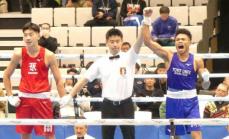 【ボクシング全日本】高校2冠・秋元啓介がダウン奪われながらも判定勝ち　開会式では選手宣誓