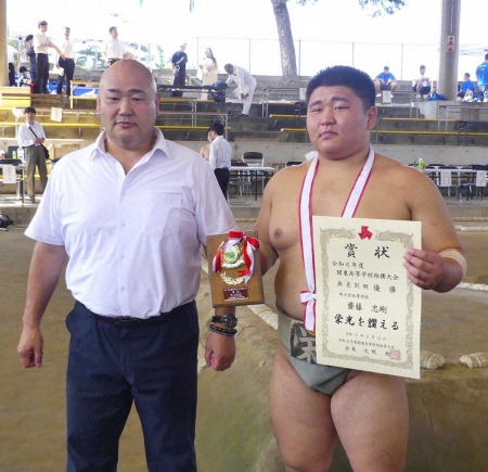 埼玉栄3年・斎藤　高校生初!三段目最下位格「付け出し」に承認　来年初場所で初土俵目指す