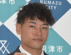 阪神育成3位の元公務員・早川が古巣・北広島市役所にあいさつ「一番乗りで支配下に」