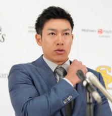 ソフトバンク・柳田悠岐が1億減で更改　来季巻き返しへ「競争から始まる。負けずにやりたい」