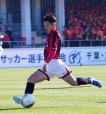 U―19日本代表候補合宿　高岡伶颯が練習試合でゴールも「もっと点に貪欲にこだわって課題にしたい」