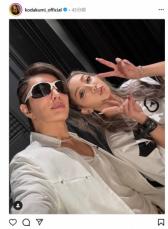 倖田來未　GACKTとの最強2Sにファン歓喜「くぅちゃんとガッくん」「カッコいい2人」「美男美女」