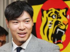 阪神・佐藤輝　現状維持の1億5000万円で大トリ契約更改「ラッキーゾーンを復活して」