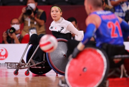 車いすラグビー日本代表唯一の女性選手　競技始めた驚きの理由に出演者たち爆笑