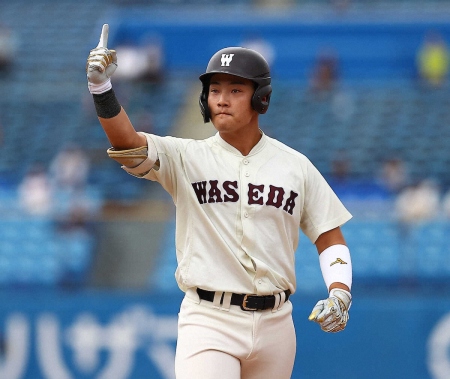 楽天5位の早大・吉納翼　巨人・長野の神対応でプロ野球選手に憧れ　今度は自分が夢与える！