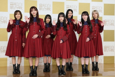 【紅白リハ】櫻坂46　3期生・山下瞳月初紅白でセンター「テレビの前の皆さんに届くパフォーマンスを」