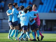 【高校サッカー】初出場の金沢学院大附が2回戦進出！PK戦でGK石山アレックスが4本目ストップ