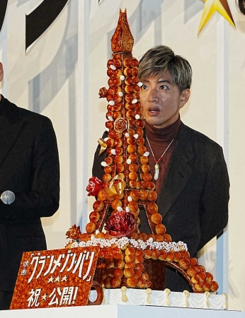 木村拓哉　自信の“三つ星作品”「グランメゾン・パリ」をPR「おなかがすいたときは何度でも」