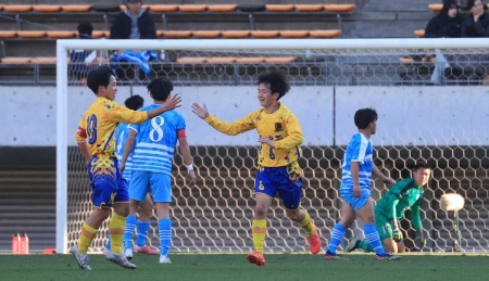 【高校サッカー】7年ぶり出場の上田西、徳島市立を下し3回戦進出　白尾監督「最高です！」