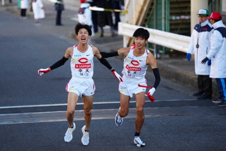 【箱根駅伝2区】中大・溜池が首位キープ　2位・東京国際大と40秒差