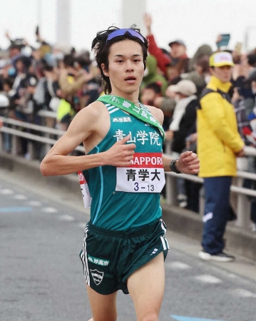 【箱根駅伝4区】青学大・太田蒼生が力走2位浮上！！首位・中大との差を1分縮める