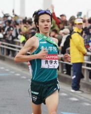 【箱根駅伝4区】青学大・太田蒼生　日本人最速タイムで区間賞「仕事を最低限果たせた」