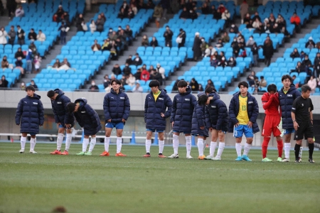 【高校サッカー】カナリア軍団が3回戦で散る…帝京が明秀日立にPK戦で敗れ8強入りならず