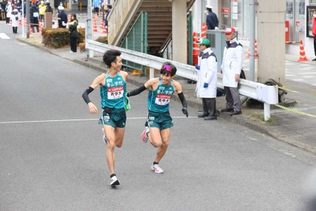 【箱根駅伝9区】青学大が首位キープ！「あいたいね大作戦」大成功へ残り23キロ