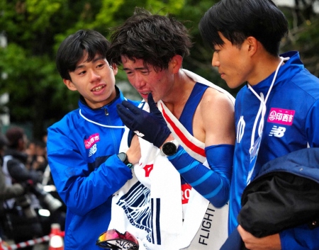 【箱根駅伝】順大　あと7秒…11位でシード逃す　21年駒大優勝タイム上回るも、残り800m力及ばず