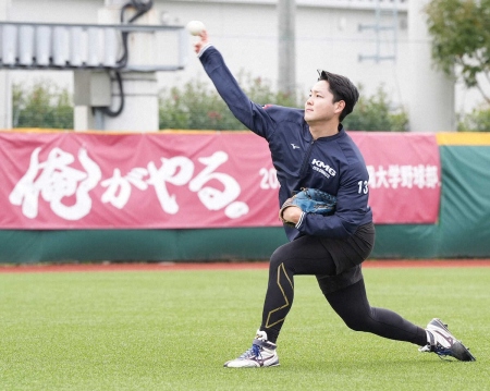 阪神ドラ3・木下が年男の誓い　決め球がない現状から脱皮へ“才木フォーク”習得で「一皮むける！！」