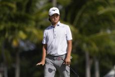 平田憲聖はパープレーで16位　首位と4打差で最終日へ　米男子ゴルフ　ソニー・オープン