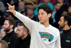 河村勇輝　4戦連続で出番なし…NBAでベンチ入りできるのは残り20試合に　グリズリーズは逆転勝利