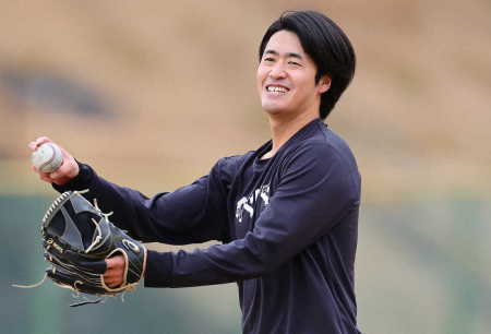 巨人・西舘　VS大谷先輩に意欲　3・15ドジャース戦へ「試合前のあいさつが一番緊張する」