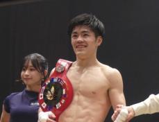 東洋太平洋王者・中野幹士“鉄の拳”さく裂！　3回KO勝ちでV1成功　陣営は次戦の世界ランカー戦を明言