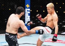 中村倫也が判定負けでUFC4連勝ならず　キャリア9戦目で初黒星