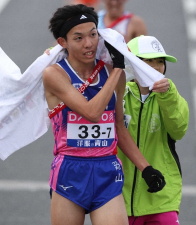 【都道府県対抗男子駅伝】青学勢が奮闘！黒田朝日は7区で8人抜き　3区の鶴川は7人、若林は12人抜き