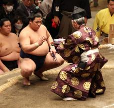 平戸海　過去6戦全敗の豊昇龍から待望の白星　「勝つときは一気の攻めだった」　場所前の稽古の雪辱