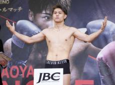 アジア2冠王者・佐々木尽「もちろんKO」宣言　圧倒的勝利で世界王者4人に挑戦状だ　前日計量一発パス