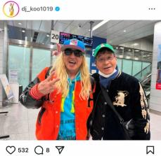 DJ　KOO　駅で超大物タレントに遭遇「肩を組んで“おはよう！”って誰だかと思ったら…なんと」