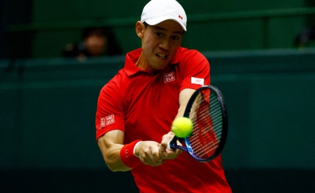 錦織で逆転突破　崖っ縁からWエース救った　英国破りファイナル王手