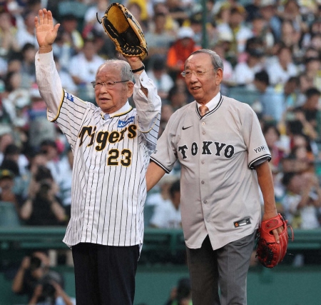 吉田義男氏が91歳で死去「今牛若丸」と呼ばれ選手、監督として愛された「23番」阪神3人だけの永久欠番