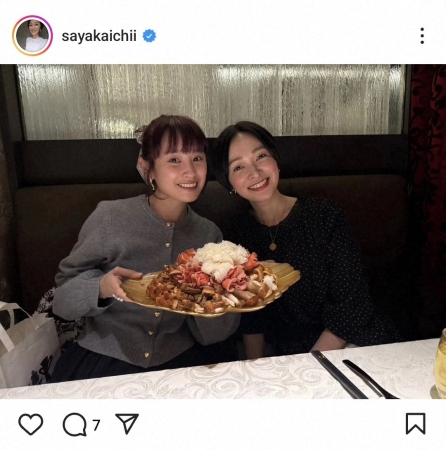 市井紗耶香　元モー娘。メンバーとのキノコ鍋2ショット披露に「懐かしい」「可愛いです」