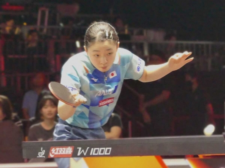 【卓球】張本美和はストレート負けで2回戦敗退「相手の戦術にはまった」シンガポール・スマッシュ